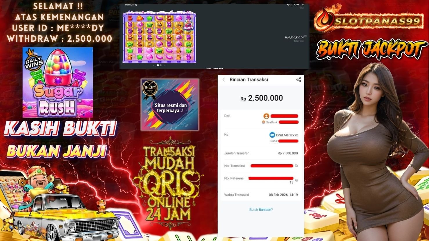 SLOTPANAS99 JACKPOT SLOT SUGAR RUSH